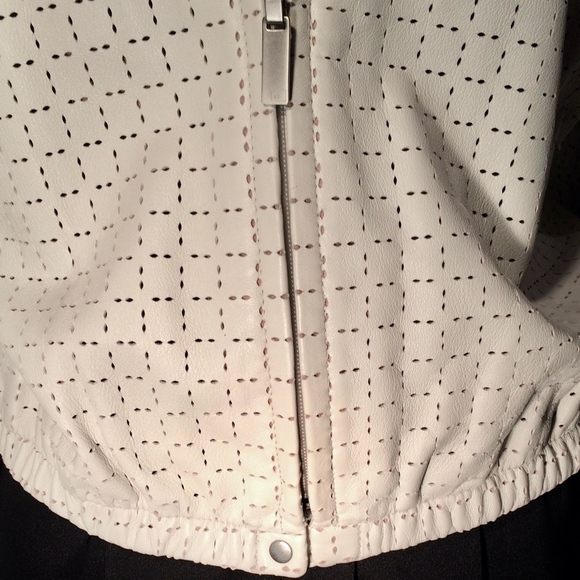 Vintage Kenneth Cole Leather Bomber Jacket - Picture 3 of 8